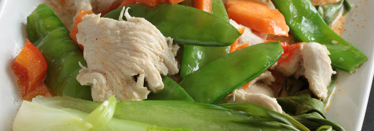 Huhn mit Cashewkernen in Austersauce